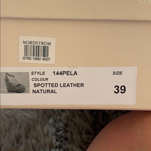 Authentic Jimmy Choo leather platform wedges! - Picture 9 of 10